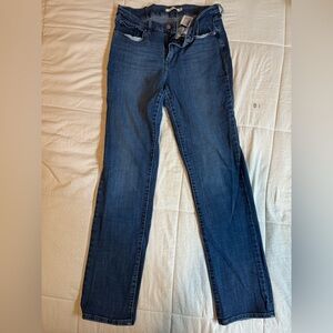 Levi's Women's Dark Blue Straight Leg Jeans